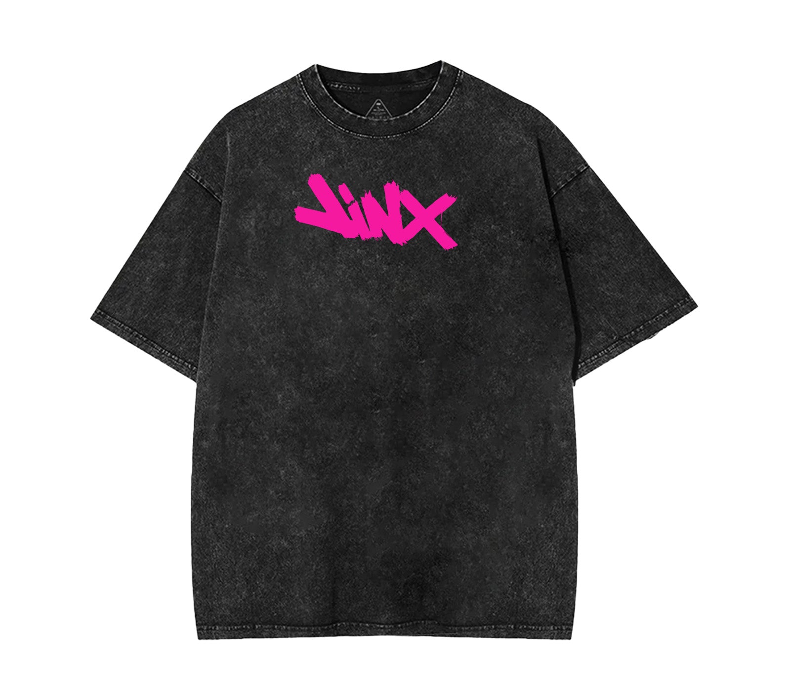 Retro Vintage Jinx x Powder Arcane: League of Legends Washed Tshirt [TPR] - Image 2